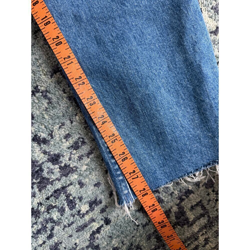 NWOT Mother The TomCat Frayed Ankle Jean Button Fly Sz 29 - Picture 11 of 13